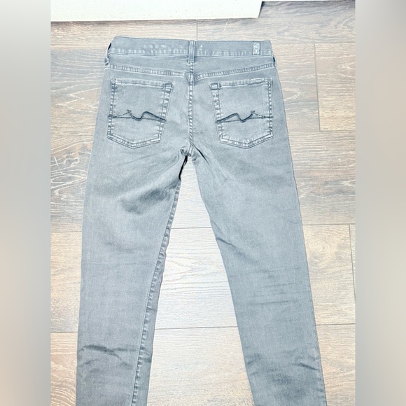 7 For All Mankind Charcoal Denim - Picture 3 of 10